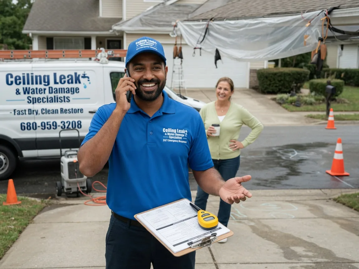 Ceiling Leak Cleanup Duryea, PA FAQs